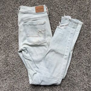 American Eagle Outfitters Light Blue Women Jeans
